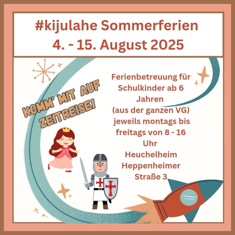 Ferienbetreuung Zeitreise 2025