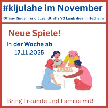 Spiele November Kijulahe